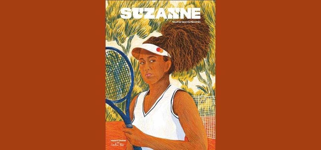 Naomi Osaka dessinée par Caroline Peron