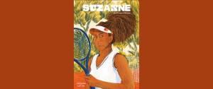 Naomi Osaka dessinée par Caroline Peron