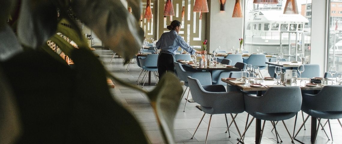 carrefour-deconfinement-ouverture-restaurants-restaurateurs-terrasses-alimentaire-consommation Une salle de restaurant