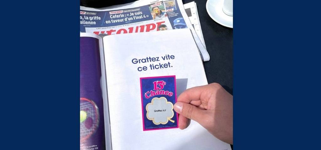 Ticket à gratter / Campagne Boursorama