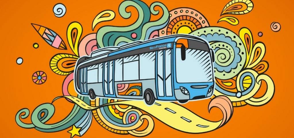 Un bus dessiné