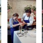 Un homme et une femme en train de cuisiner