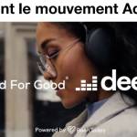 Femme de profil avec des lunettes