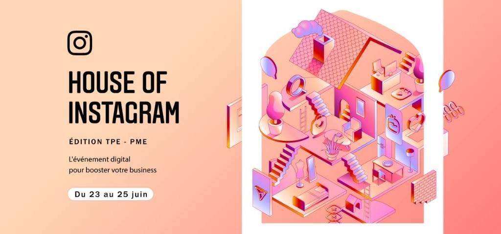 Affiche House of Instagram, édition TPE-PME