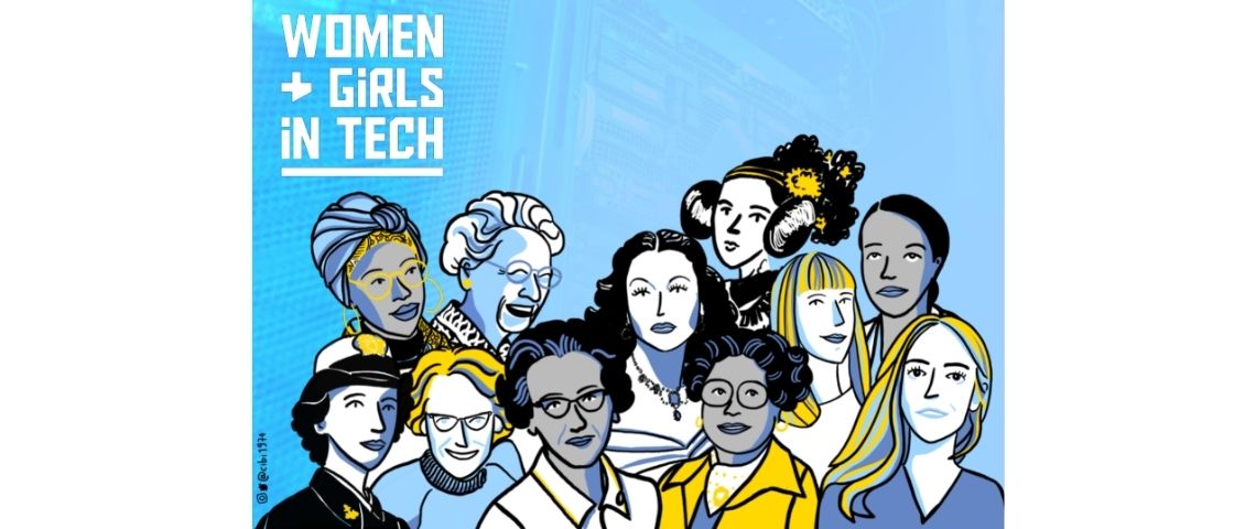Mega Women & Girls in Tech : le plus grand rassemblement intergénérationnel de femmes et filles de la Tech du 16 au 19 juin 2021 à l’occasion de VivaTech Illustration avec des femmes de tous âges