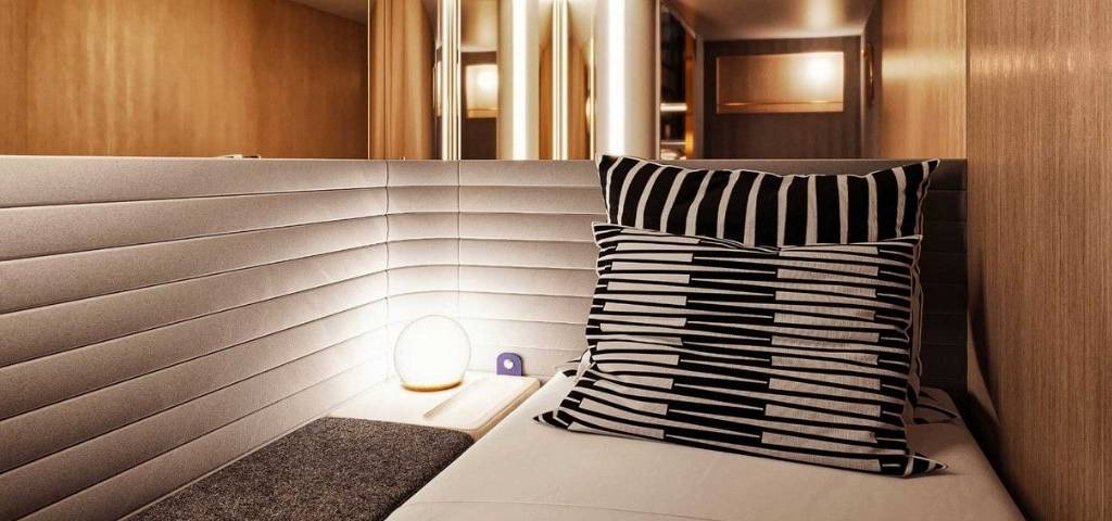 Chambres de l'hotel sur rail Midnight Trains