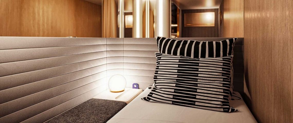 Midnight Trains, la première start-up ferroviaire française, va réenchanter les trains de nuit en Europe grâce à ses hôtels sur rails Chambres de l'hotel sur rail Midnight Trains