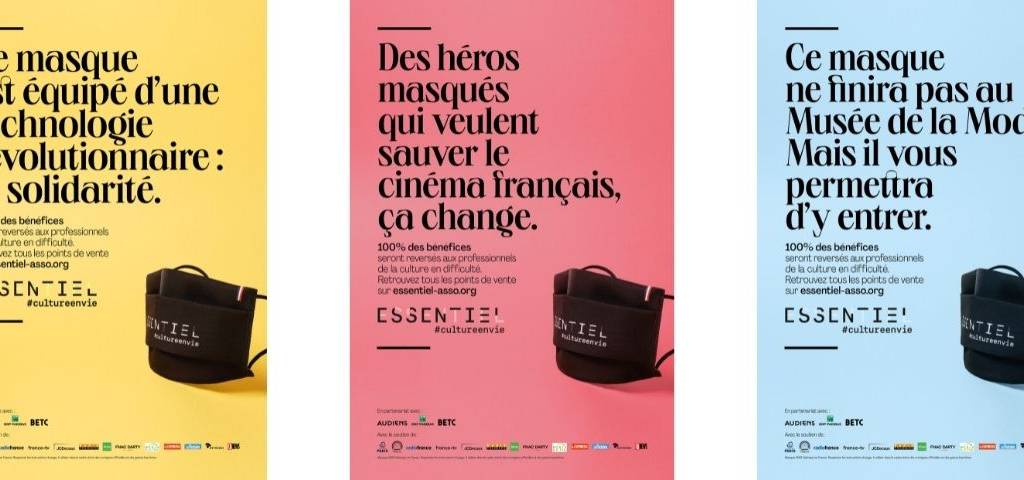 Affiches de la campagne #cultureenvie