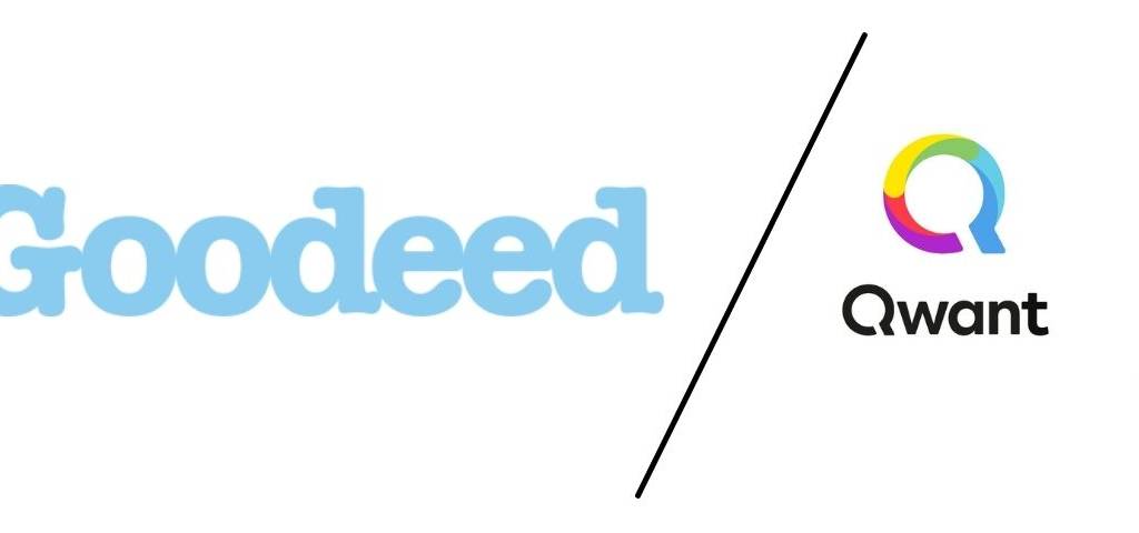 Logos de Goodeed et Qwant