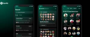 Application Spotify greenroom