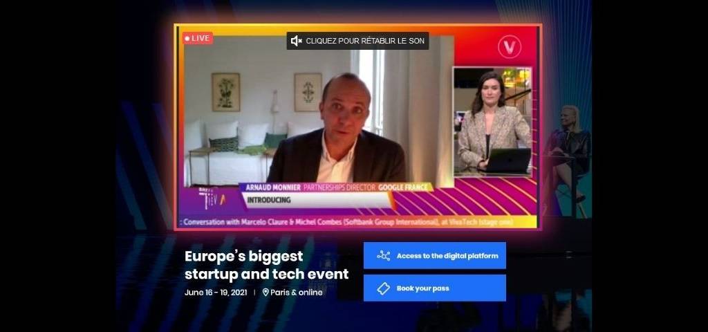 Capture d'écran de la chaîne Vivatech News