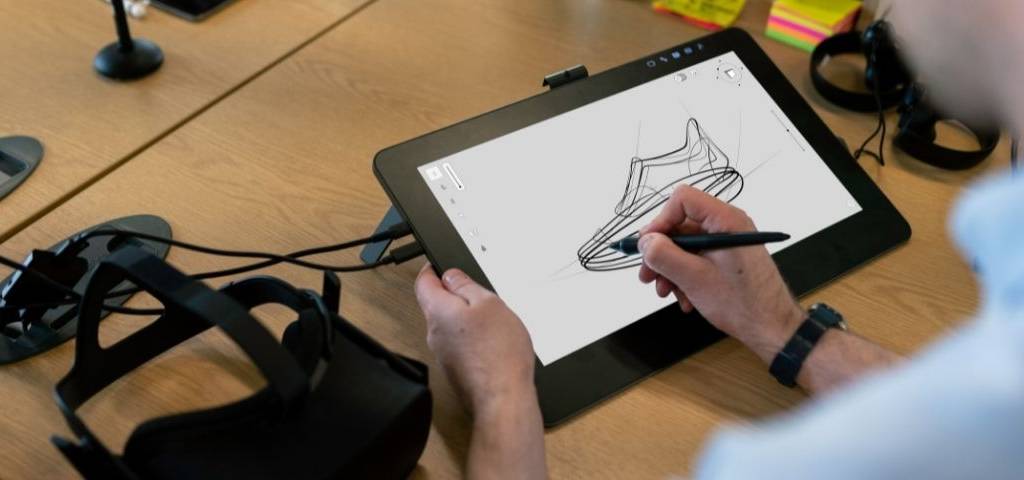 Dessin d'une chaussure