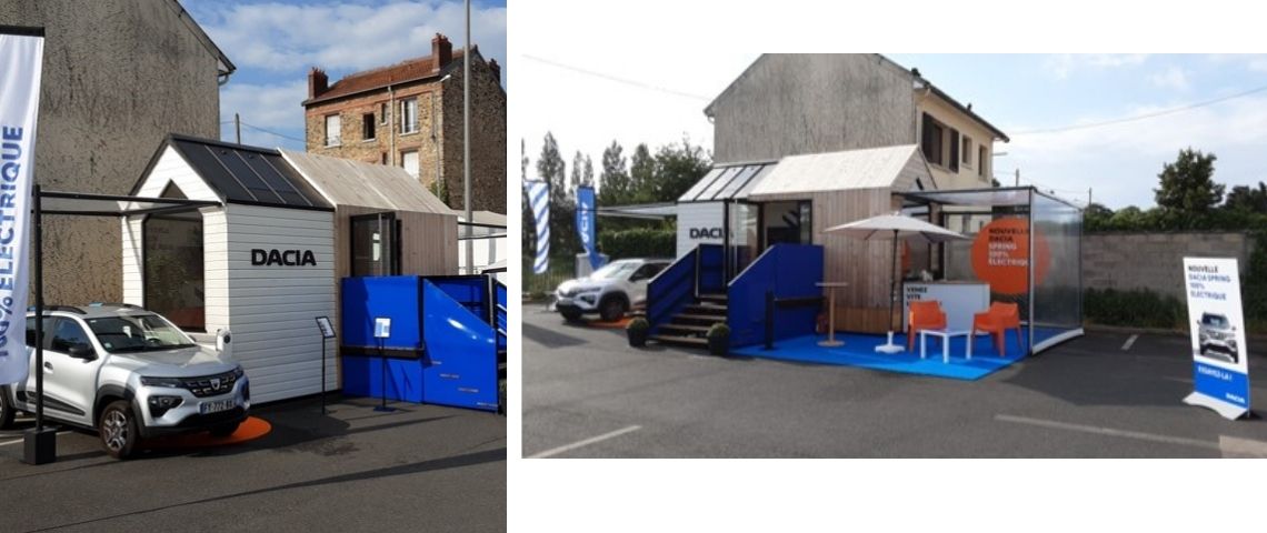 OMD et Fuse réunissent Dacia et E.Leclerc pour une opération évènementielle A l’occasion de la sortie de nouvelle Dacia Spring Voiture Dacia