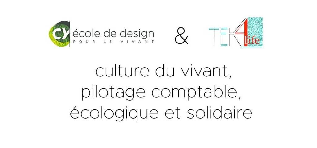 Logo formation : « Culture du vivant, et pilotage comptable, écologique et solidaire ».
