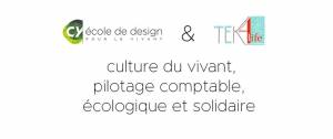 Logo formation : « Culture du vivant, et pilotage comptable, écologique et solidaire ».