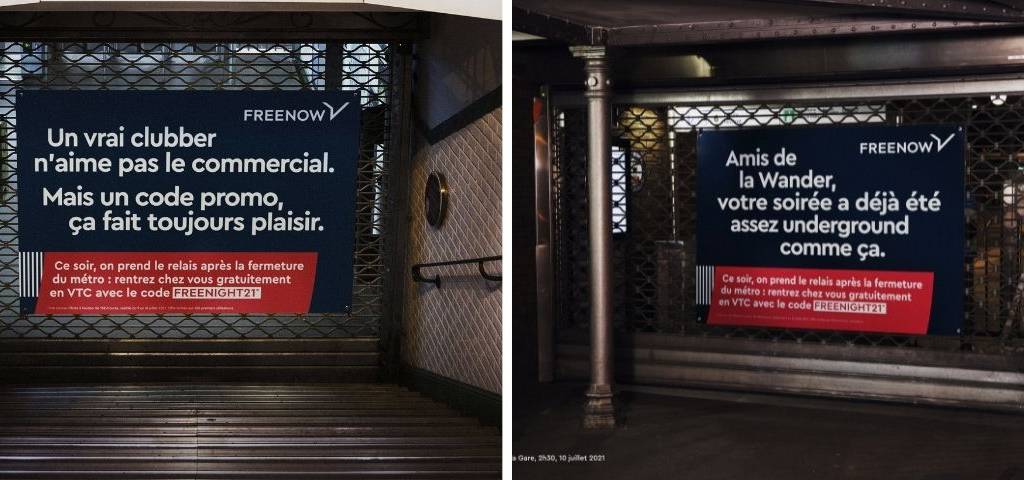 Affiche métro