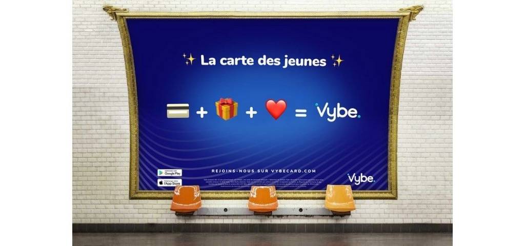 Affiche métro parisien