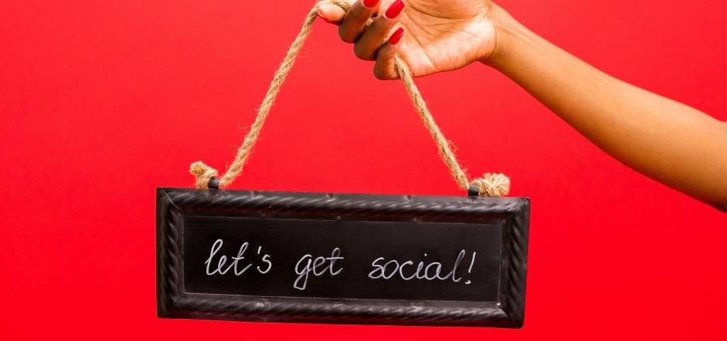 Affiche : let's get social