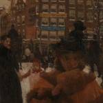 The Singel Bridge at the Paleisstraat in Amsterdam, George Hendrik Breitner, 1898