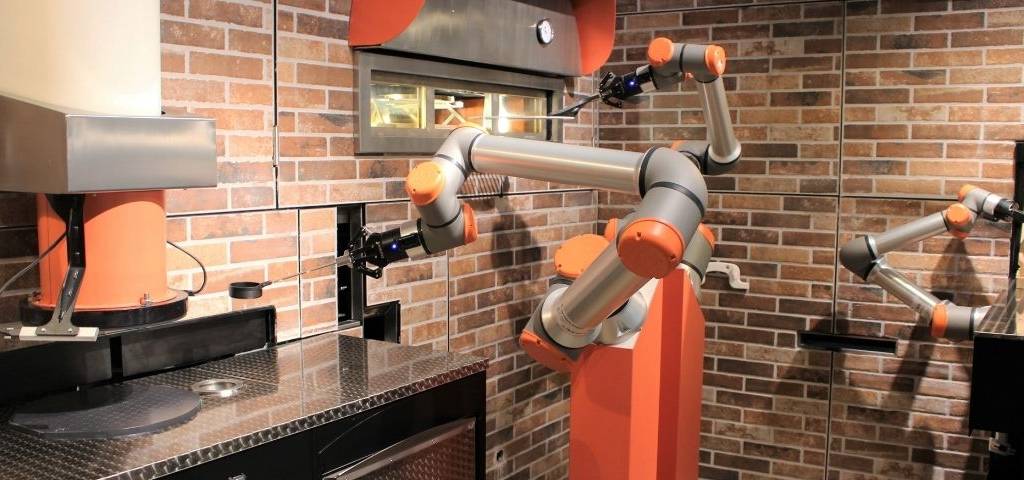 Robot à pizza