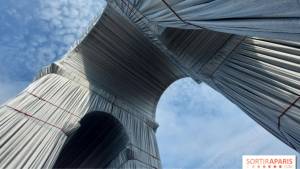 Arc de triomphe empaqueté