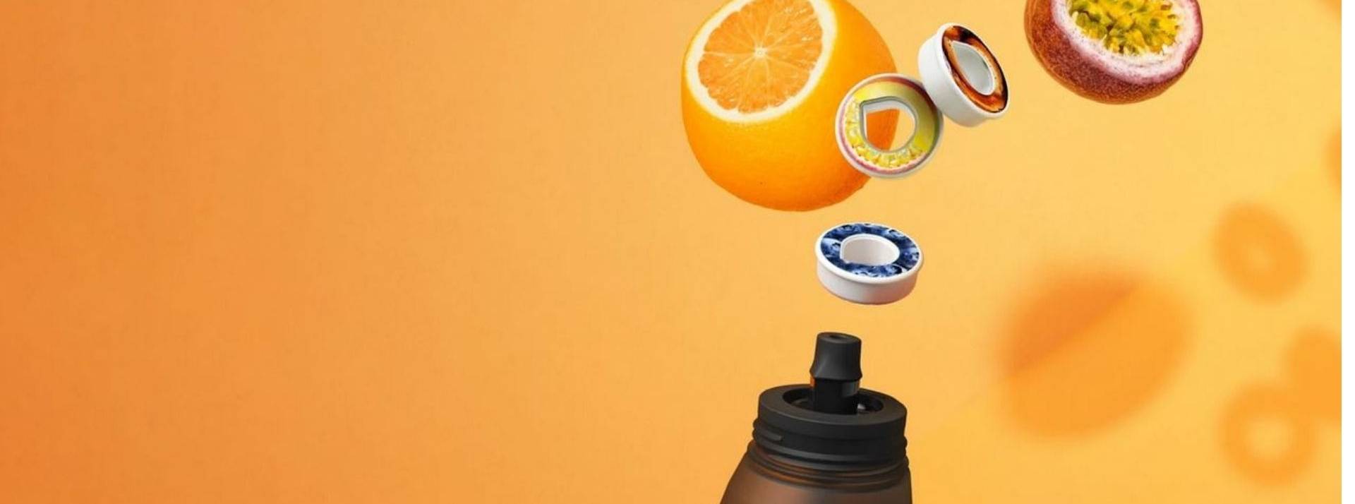 air up lève plus de 40 millions d'euros pour redéfinir l'hydratation Fruits sortant d'une gourde
