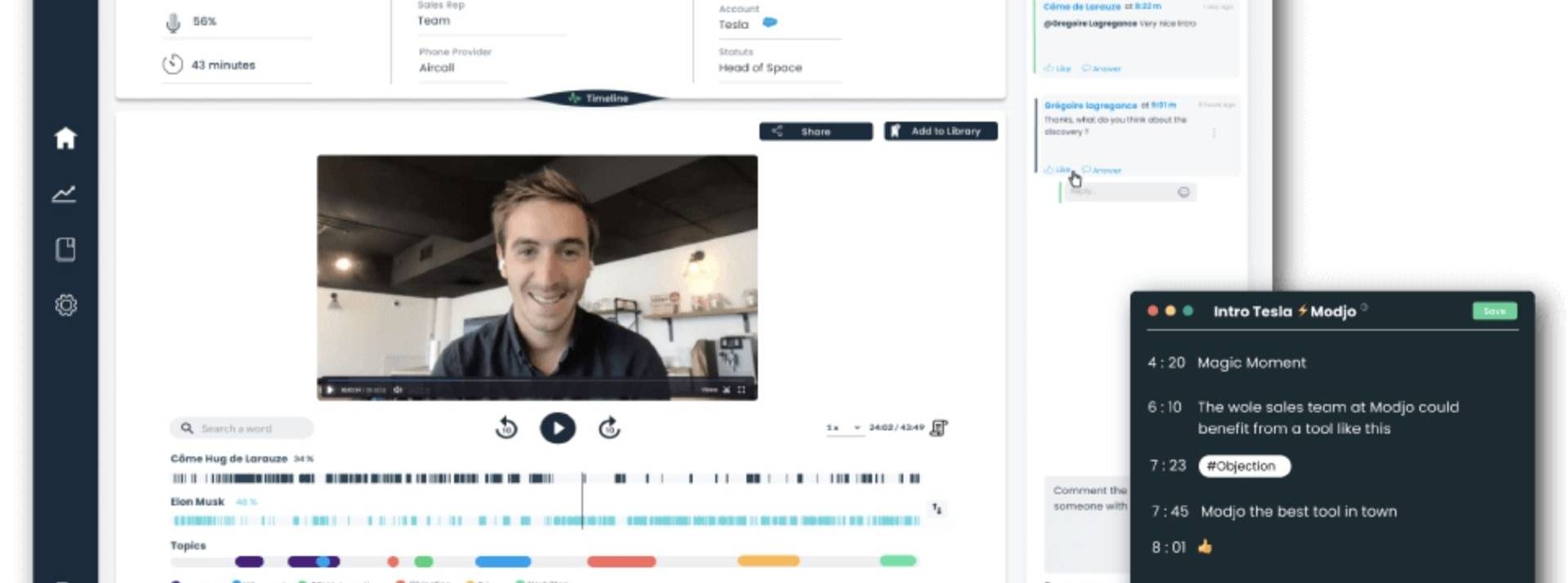 Modjo, spécialiste européen de l’analyse conversationnelle, lève 7 millions d’euros et va recruter 60 nouveaux talents d’ici fin 2022 pour consolider sa position. CRM