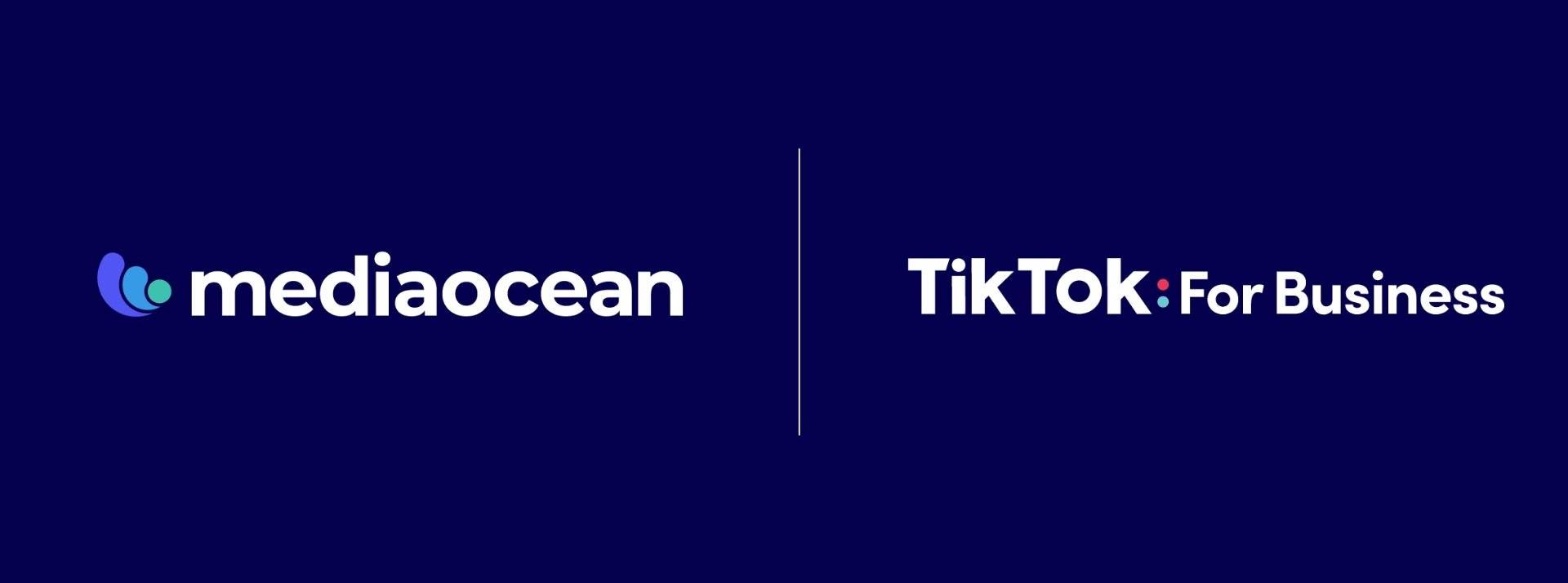 Mediaocean s'associe à TikTok pour permettre l’ad management simplifié par le biais d'une plateforme publicitaire omnicanale globale Logo Médiaocean et Tiktok