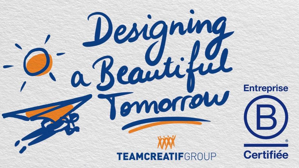 Message : « Designing a beautiful tomorrow »