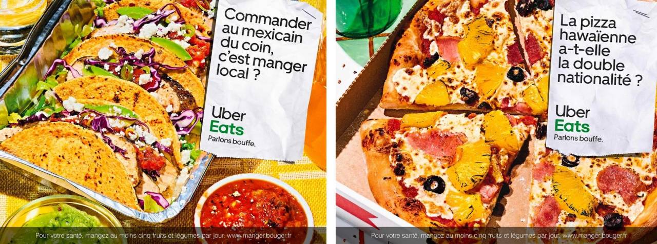 Re-parlons bouffe avec Uber Eats : une campagne signée Buzzman