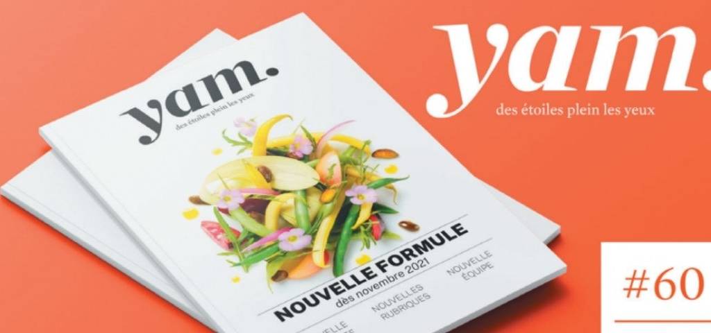 Couverture du magazine gastronomique Yam