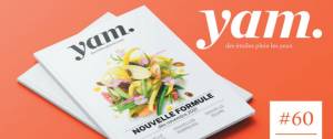 Couverture du magazine gastronomique Yam