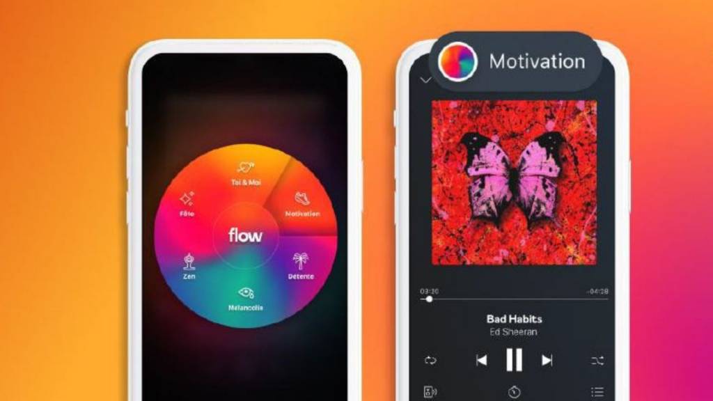 Application Flow Moods Deezer