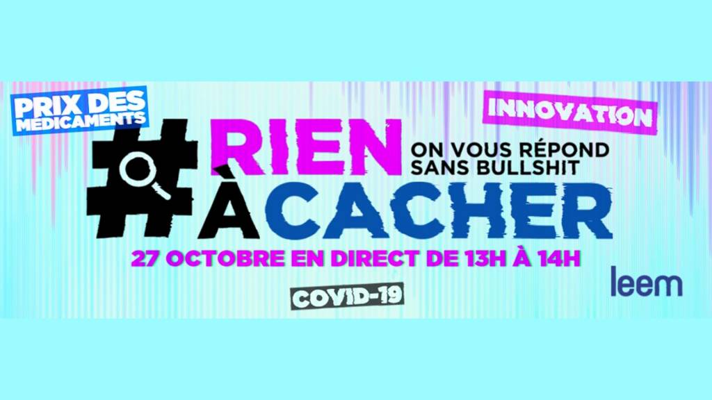 Logo #RienACacher
