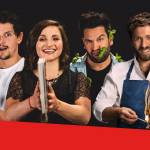 Photo de 4 chefs cuisiniers