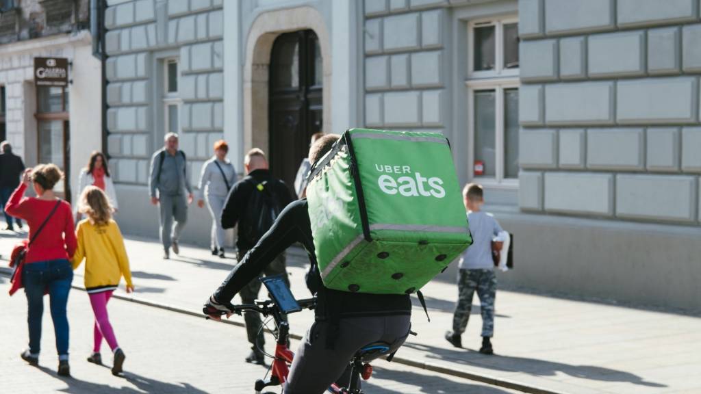 Livreur Uber Eats