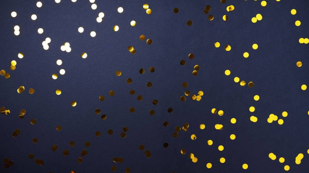 Confettis dorés