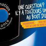 Affiche RATP : Une question ? Il ya toujours un agent au bout du bouton