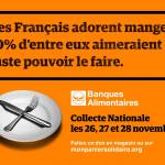 Affiche de la campagne de la banque alimentaire
