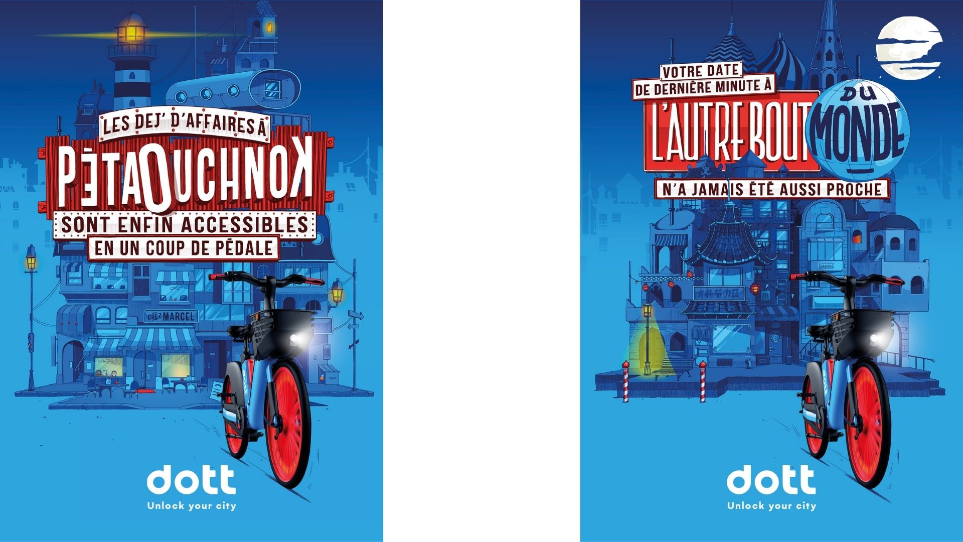 Pour le lancement de son vélo à Paris, DOTT fait confiance à Marcel