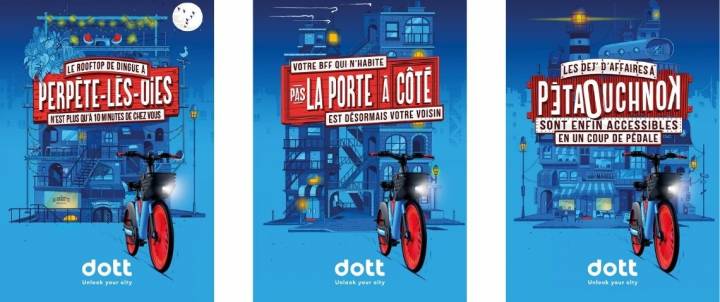 Pour le lancement de son vélo à Paris, DOTT fait confiance à Marcel