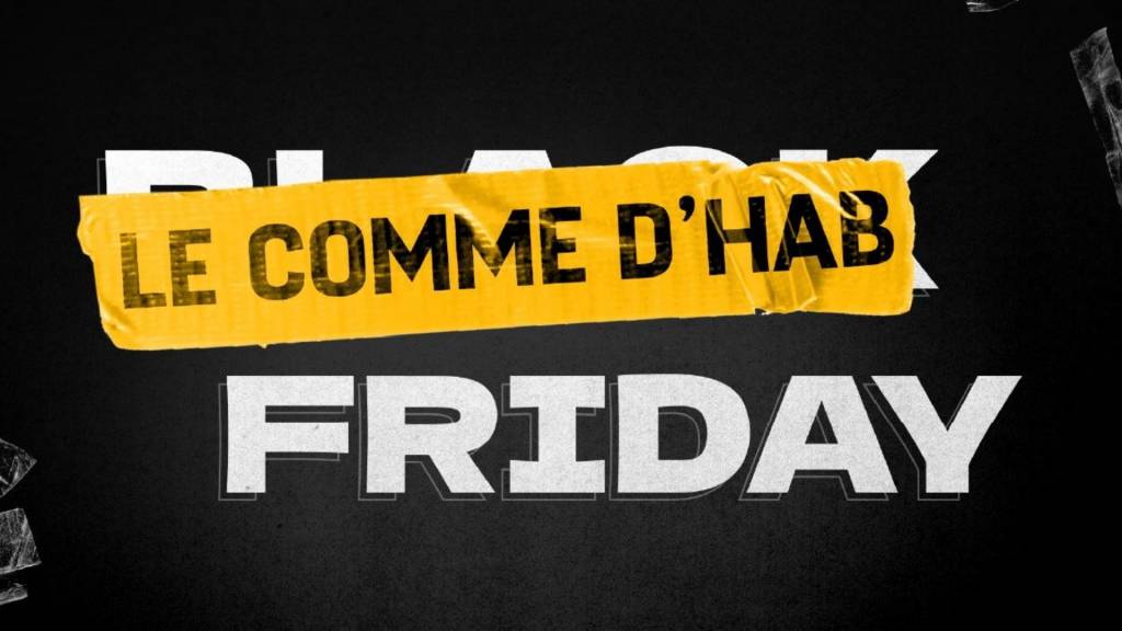Affiche : « Le Comme d’hab Friday »
