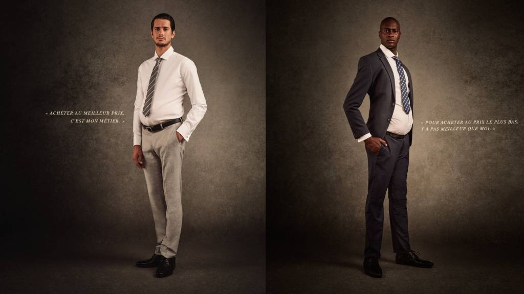 2 hommes en costume