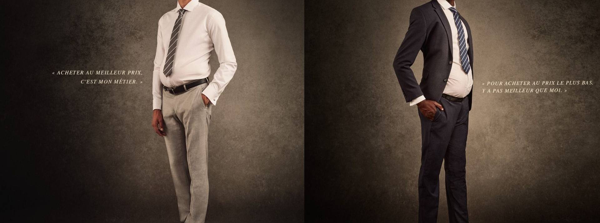 L’agence MullenLowe France a donc développé la campagne : « Le bar où le prix des consos varie comme à la bourse ». 2 hommes en costume