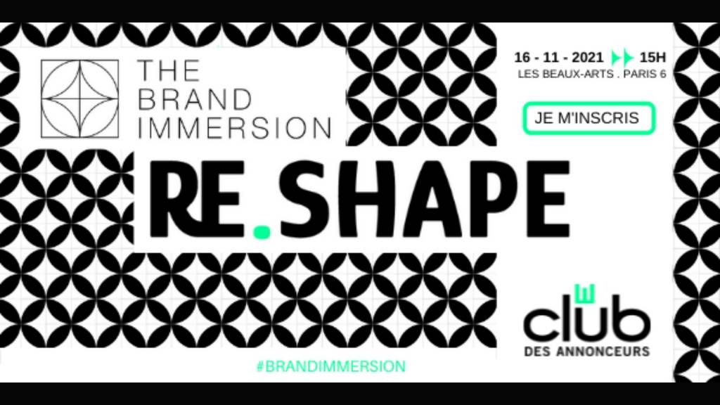 Flyer de Re.Shape the Future of Brands