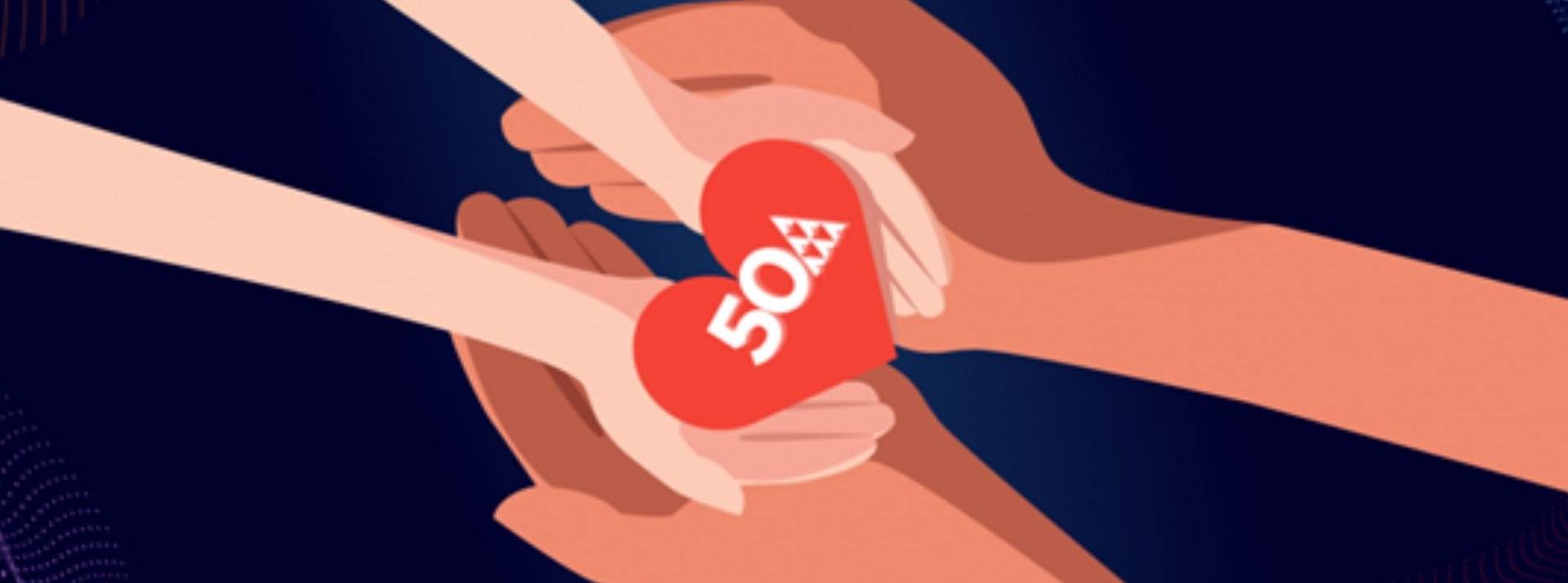 Tonic Events 1 // le marketing « donnant donnant », l’évènement inbound marketing de la rentrée Mains liées avec un coeur au centre