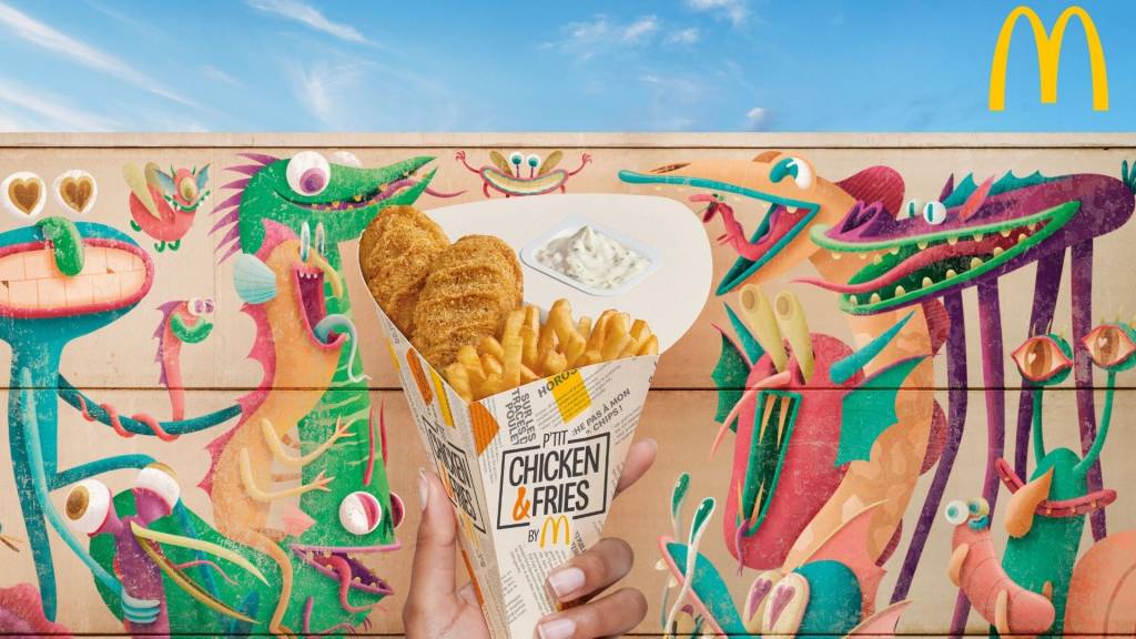 Affiche du P'tit Fish & Chips de McDonald's