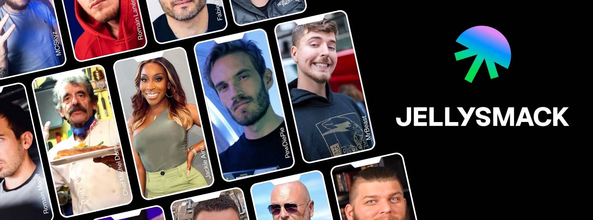 Jellysmack signe 60 créateurs de contenus vidéo français et donne la priorité à l’expansion du marché hexagonal en Europe Photos de créateurs de Jellysmack