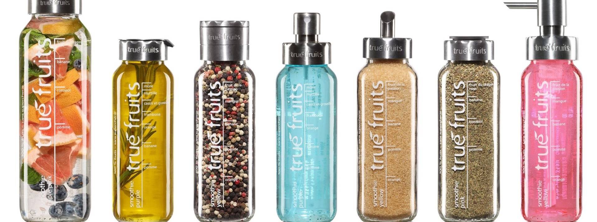 true fruits lance une gamme de bouchons d’upcycling pour donner une 2nd vie à ses smoothies Smoothies true fruits