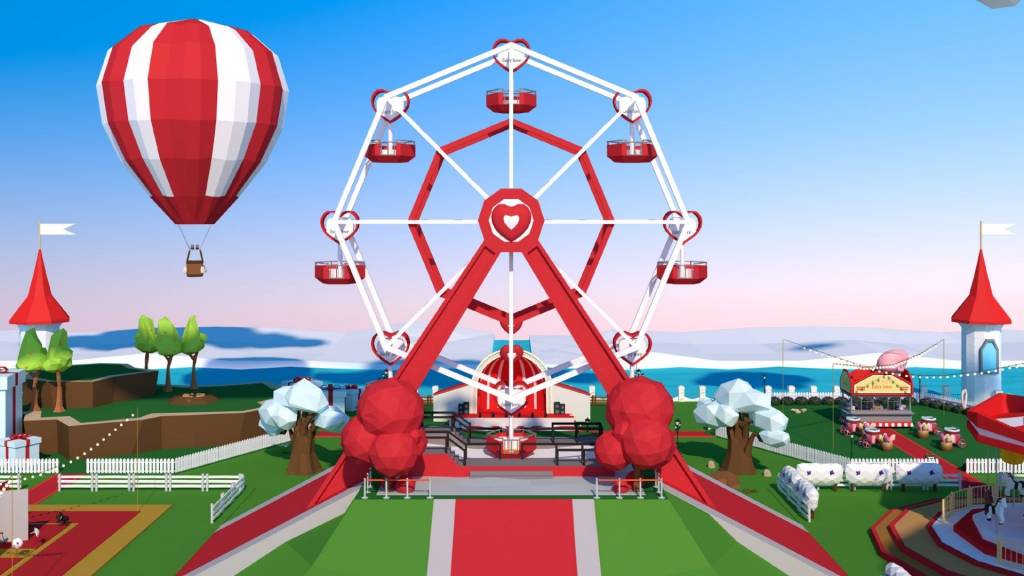 Grande roue de fête foraine